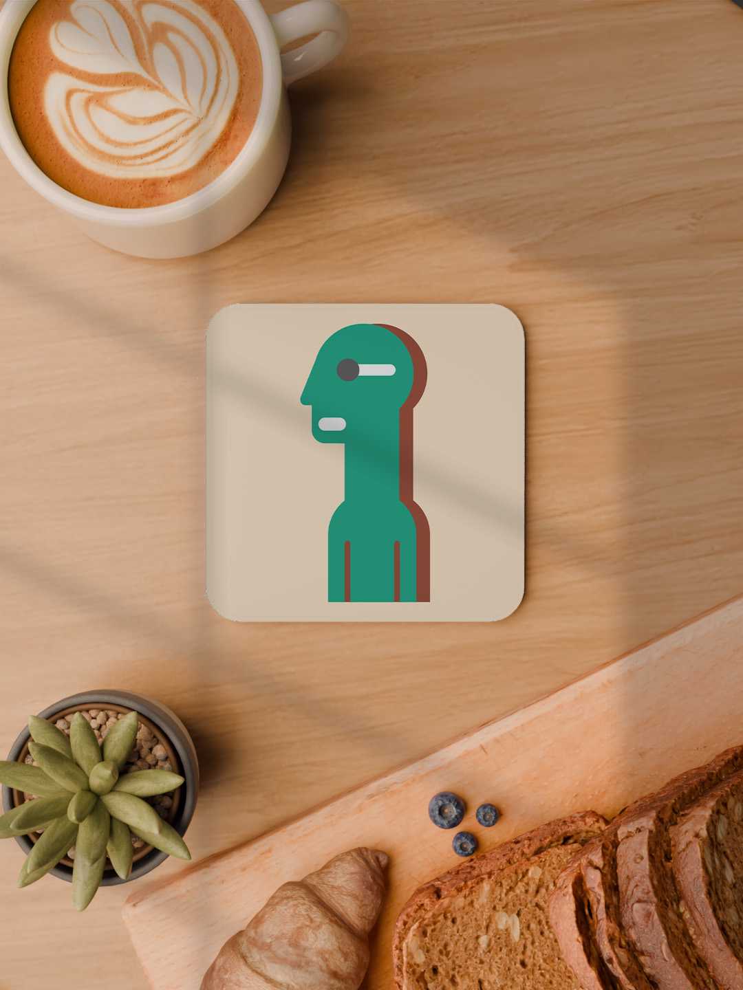 The Quirky Squad Graphic Coasters - Pack of 6