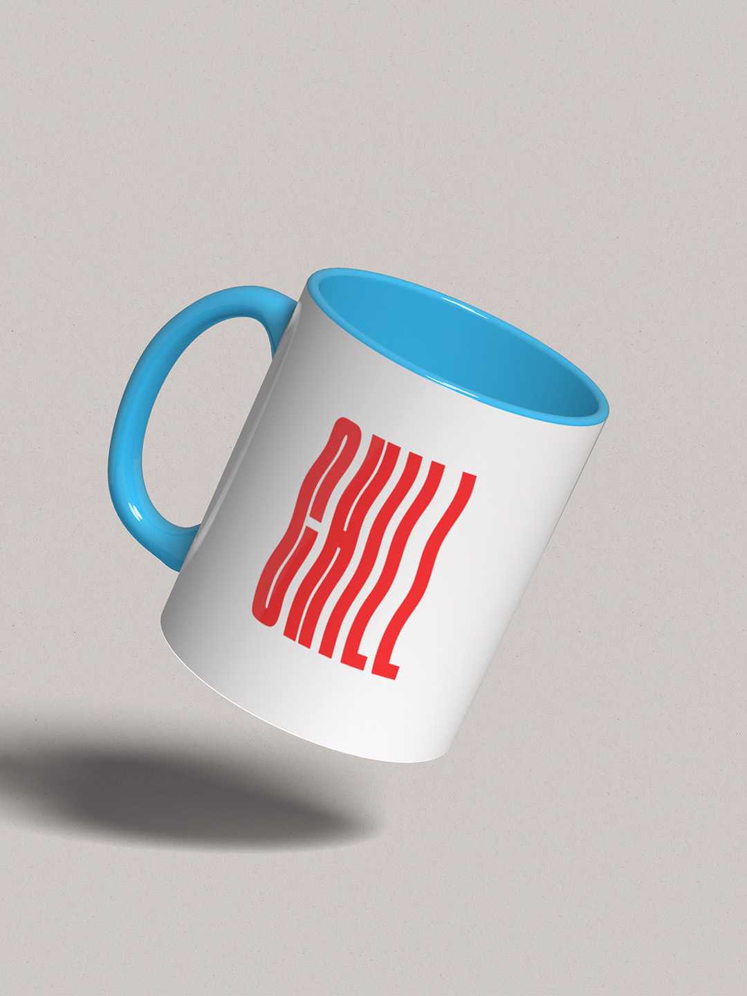 CHILL Graphic Printed Ceramic Mug