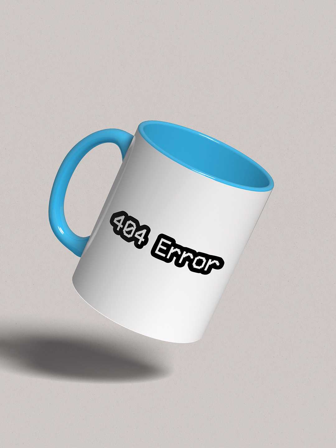 ERROR 404 Graphic Printed Ceramic Mug