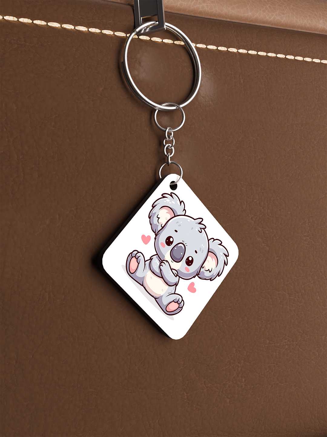 Baby Koala Graphic Keychain