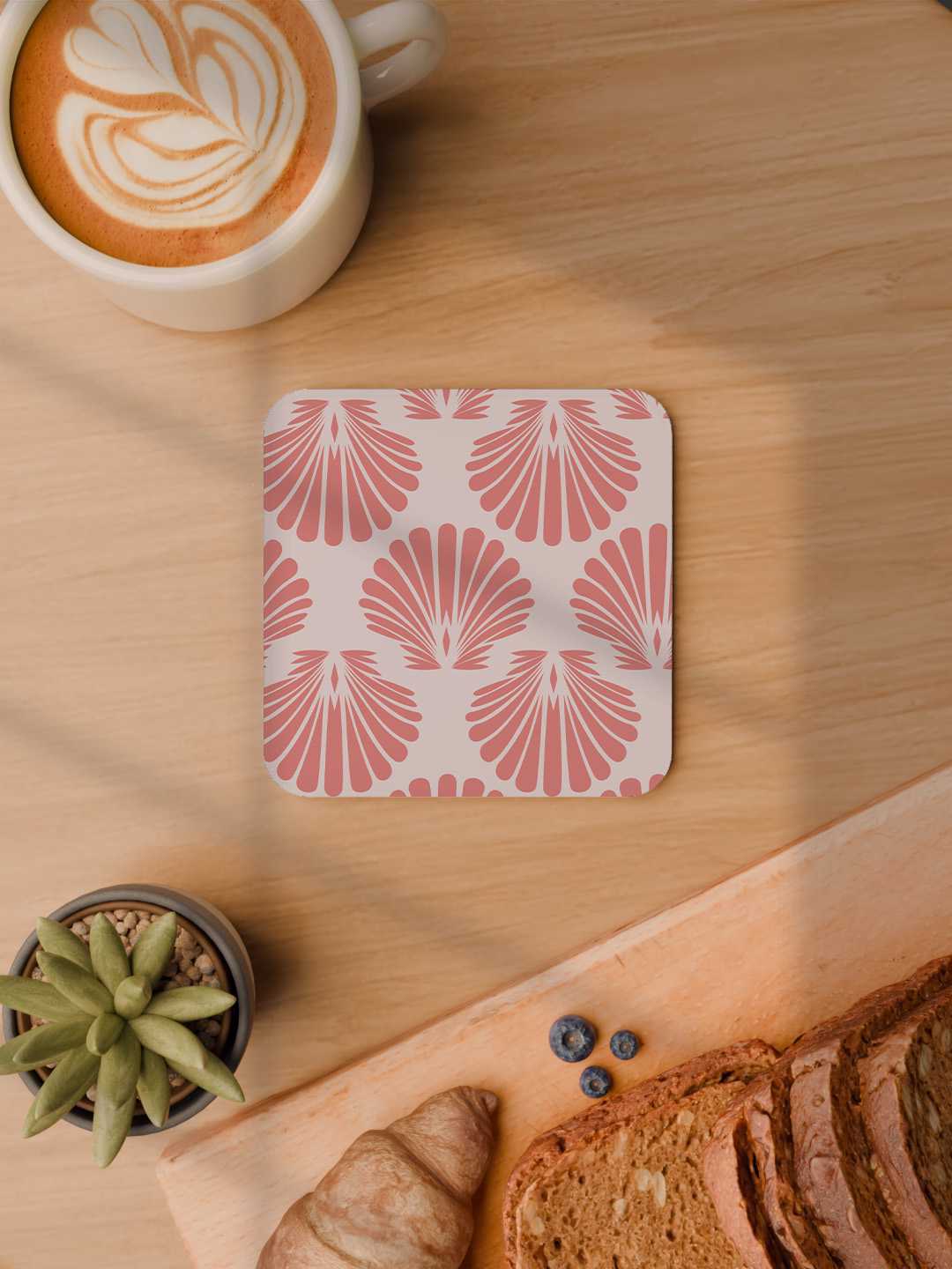 Beach Vibe Graphic Coasters - Pack of 6