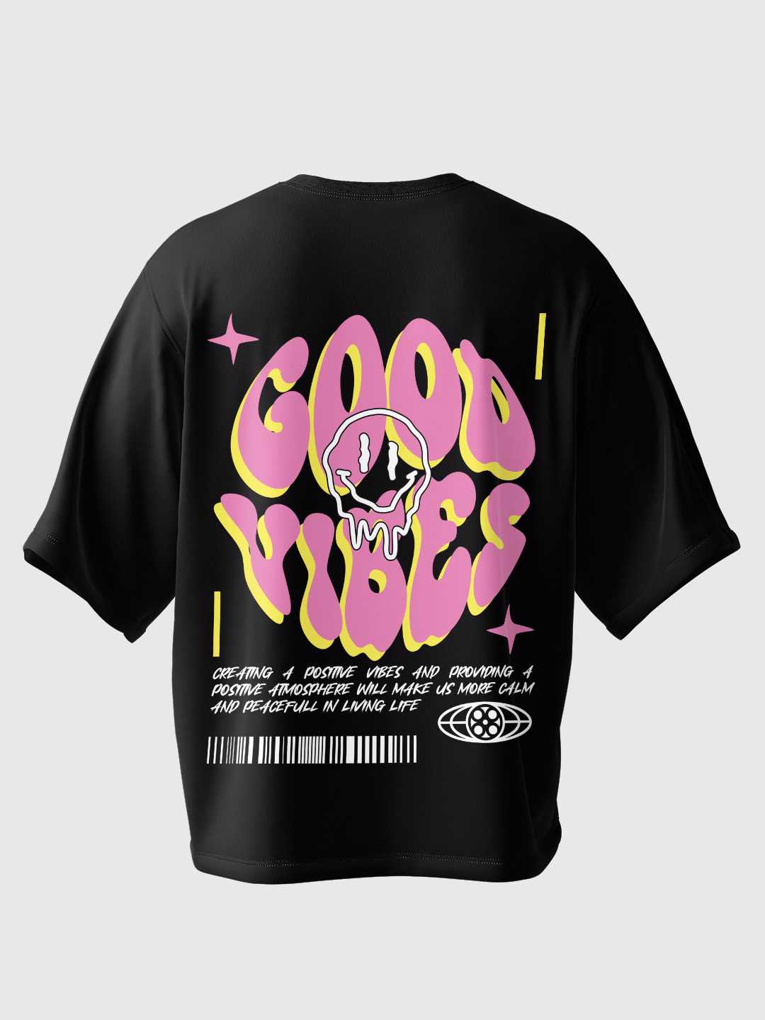 Good Vibes Oversized Tee