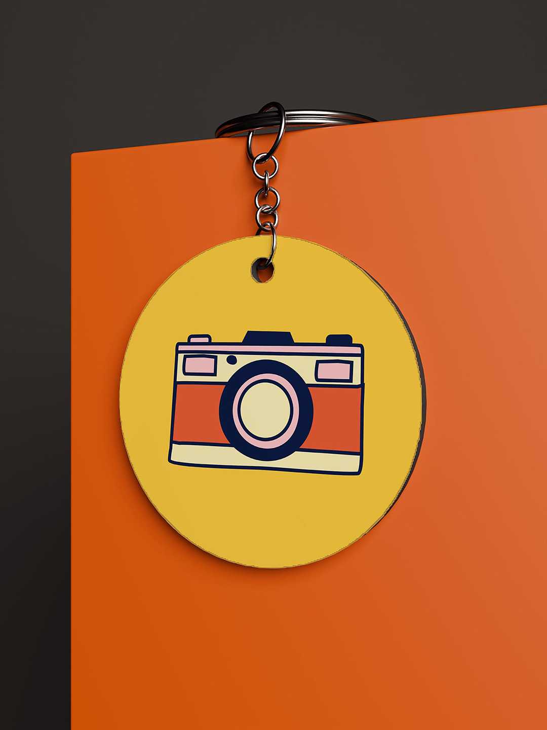 Camera Graphic Keychain