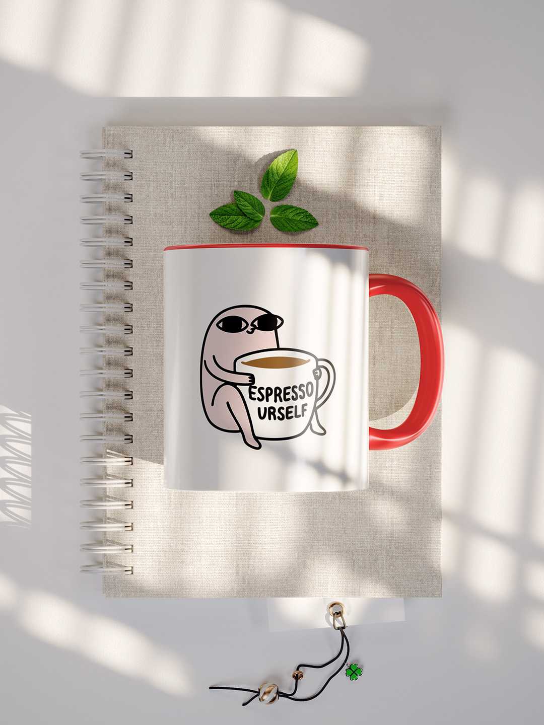 Espresso Urself Graphic Printed Ceramic Mug