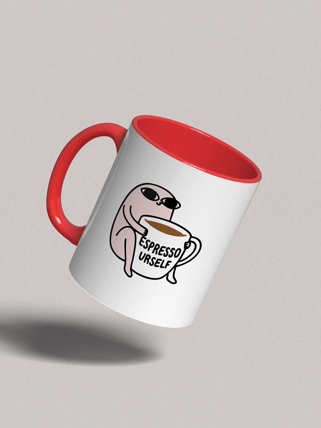 Espresso Urself Graphic Printed Ceramic Mug