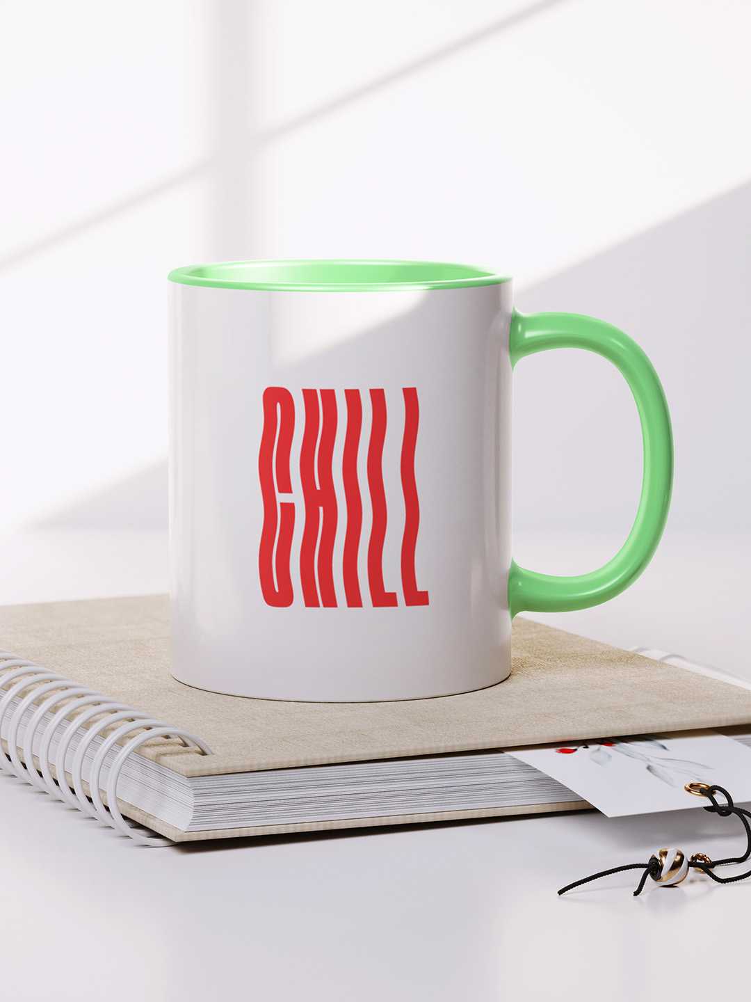 CHILL Graphic Printed Ceramic Mug