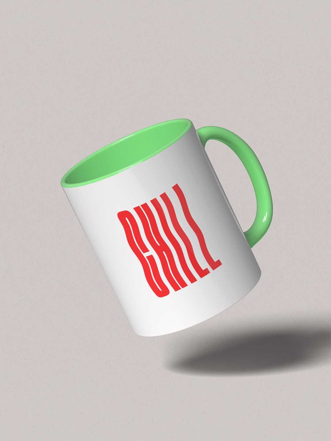 CHILL Graphic Printed Ceramic Mug