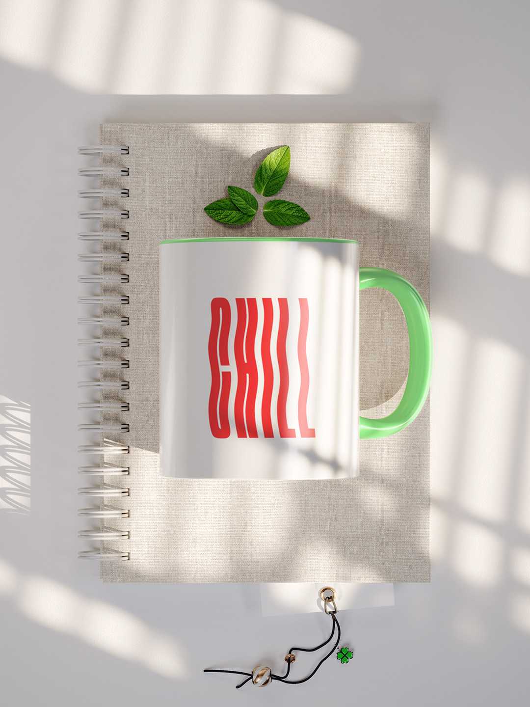 CHILL Graphic Printed Ceramic Mug
