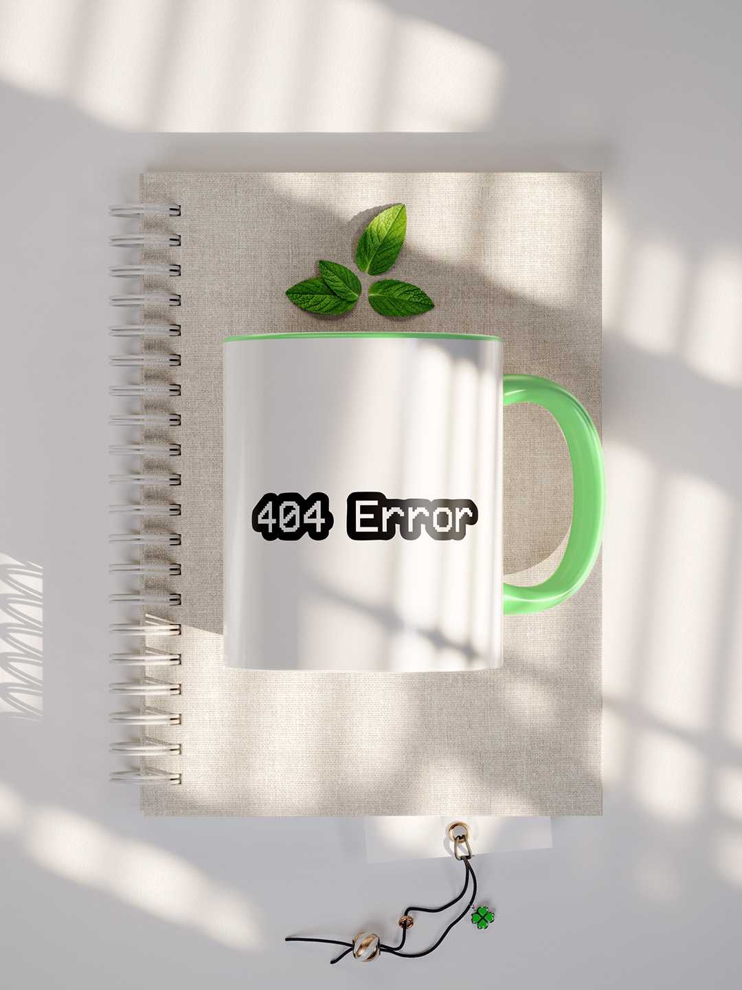 ERROR 404 Graphic Printed Ceramic Mug