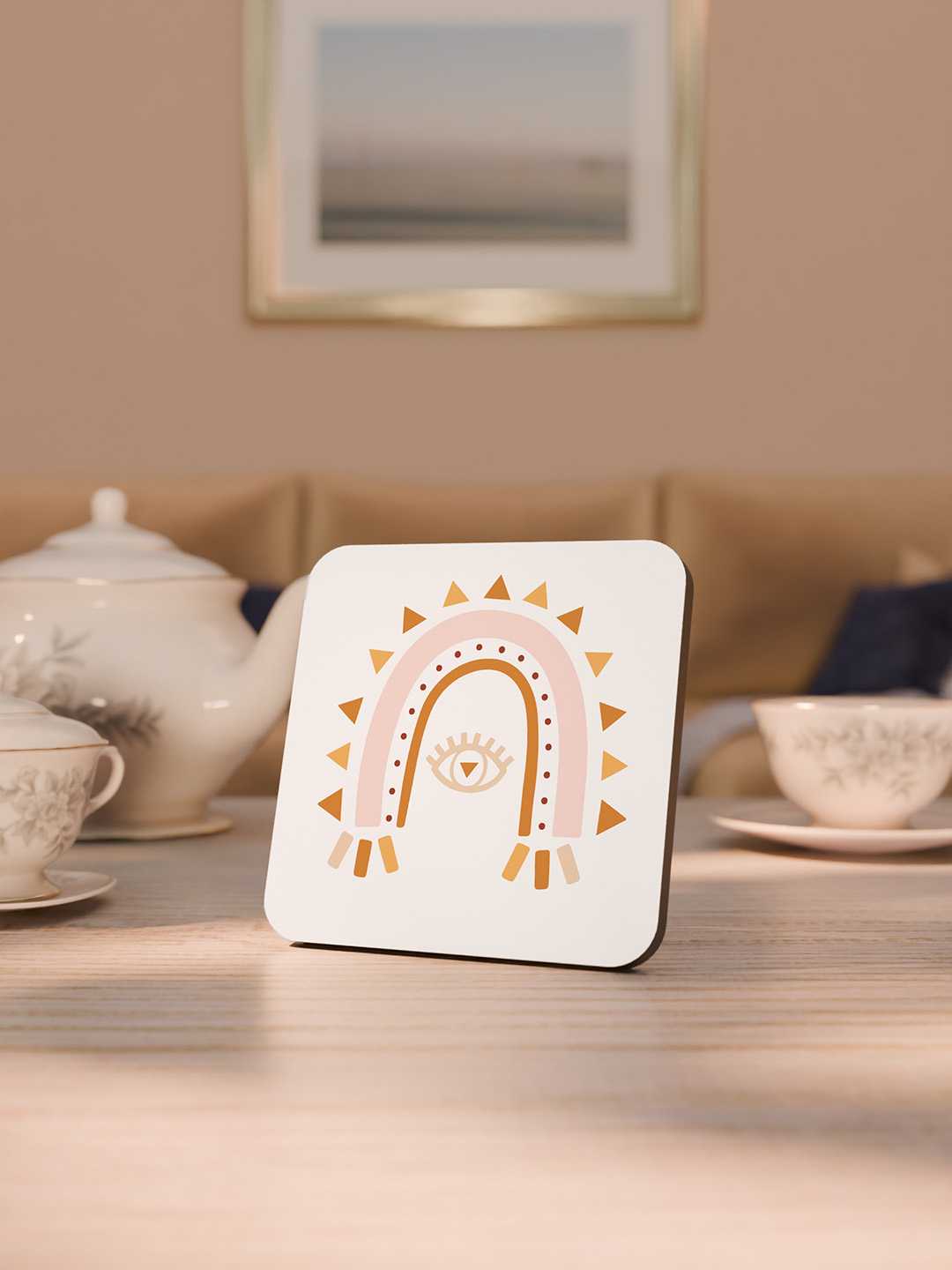 Aura and Earth Art Graphic Coasters - Pack of 6