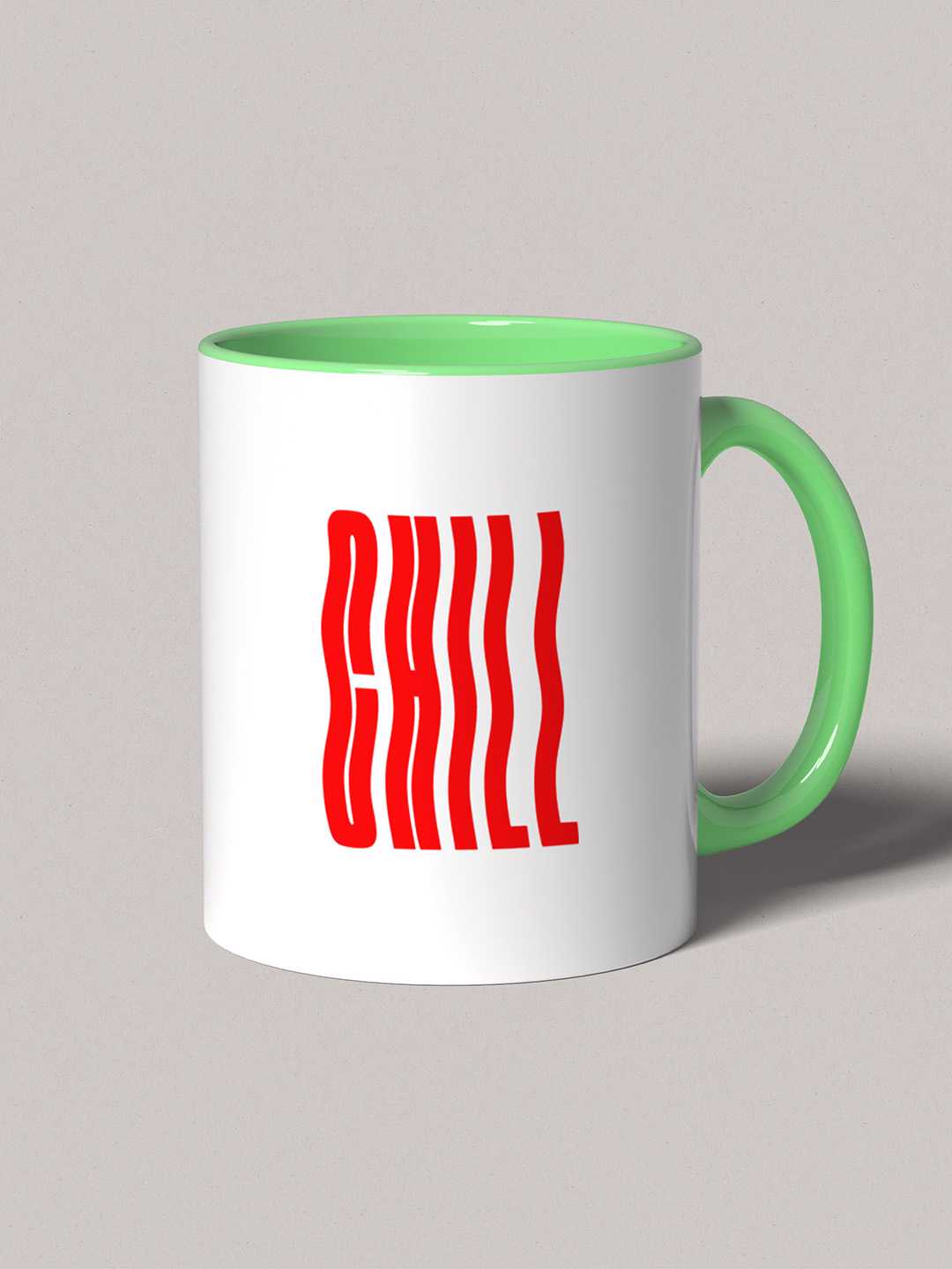 CHILL Graphic Printed Ceramic Mug