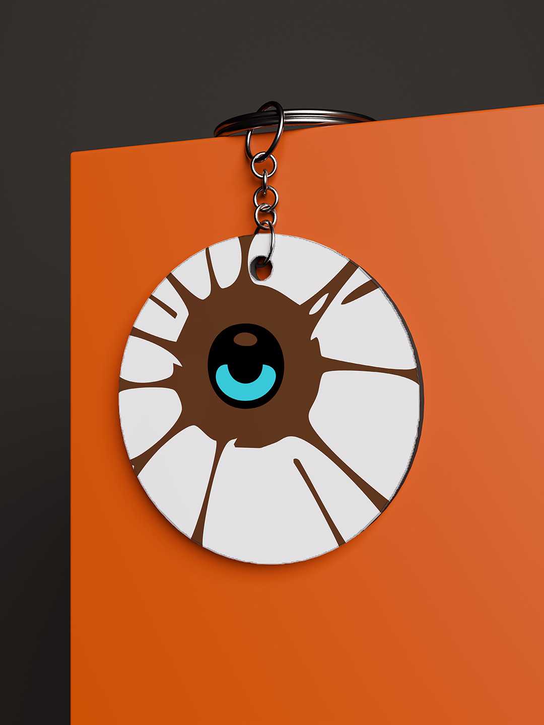 Eyeconic Graphic Keychain