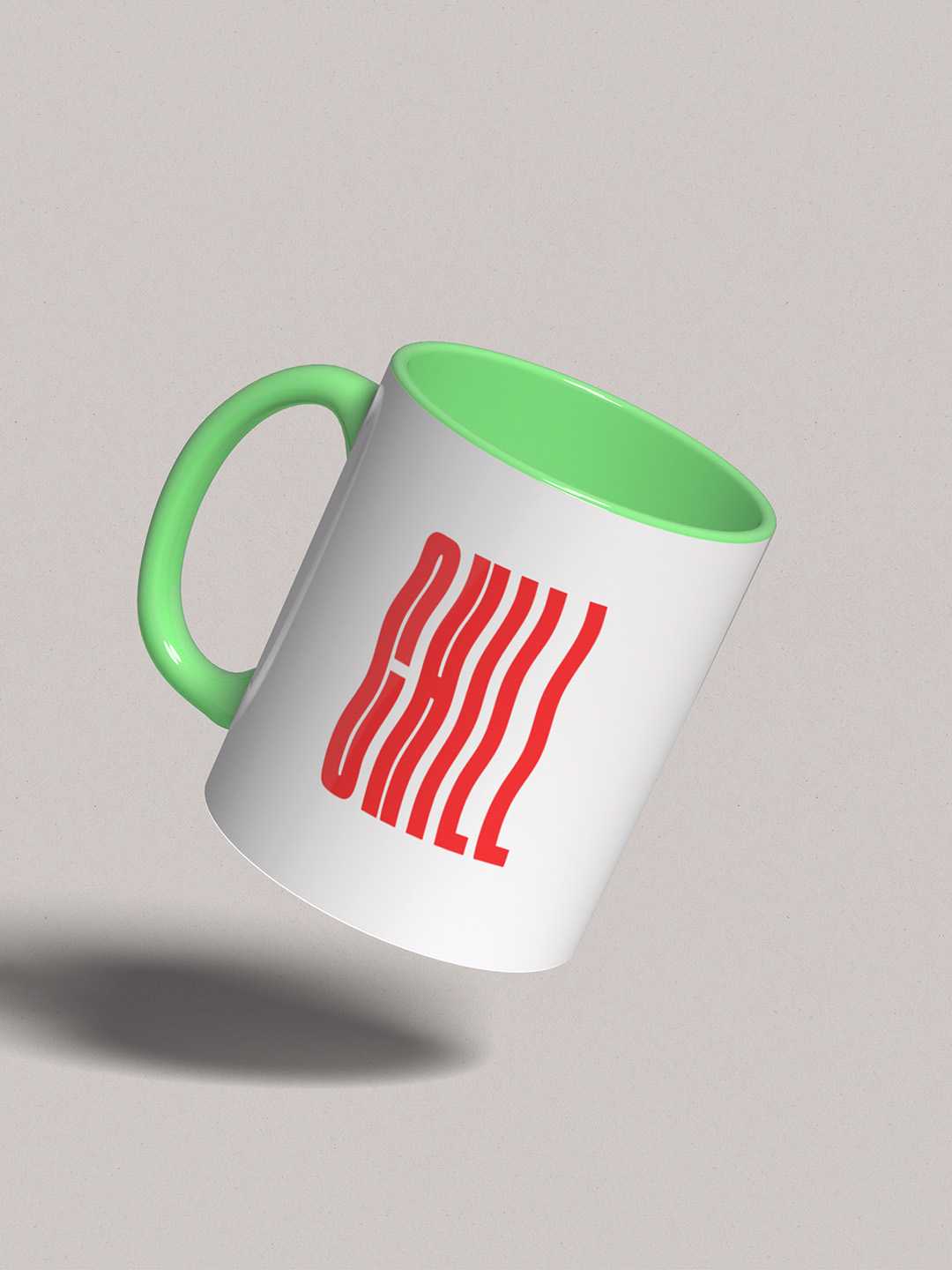 CHILL Graphic Printed Ceramic Mug