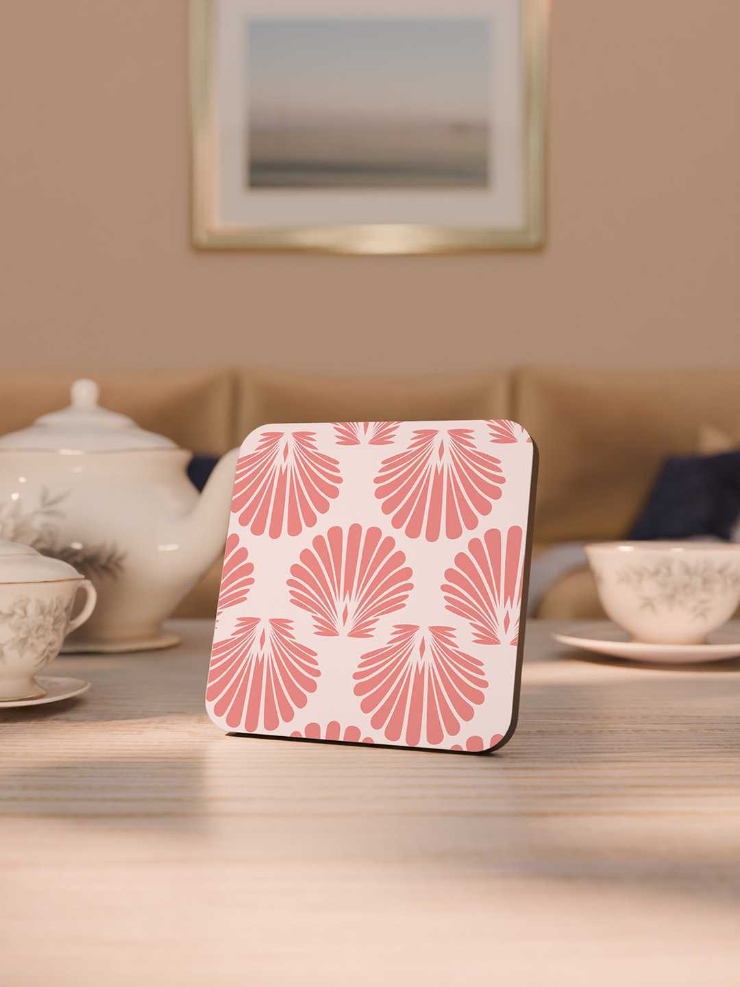 Beach Vibe Graphic Coasters - Pack of 6