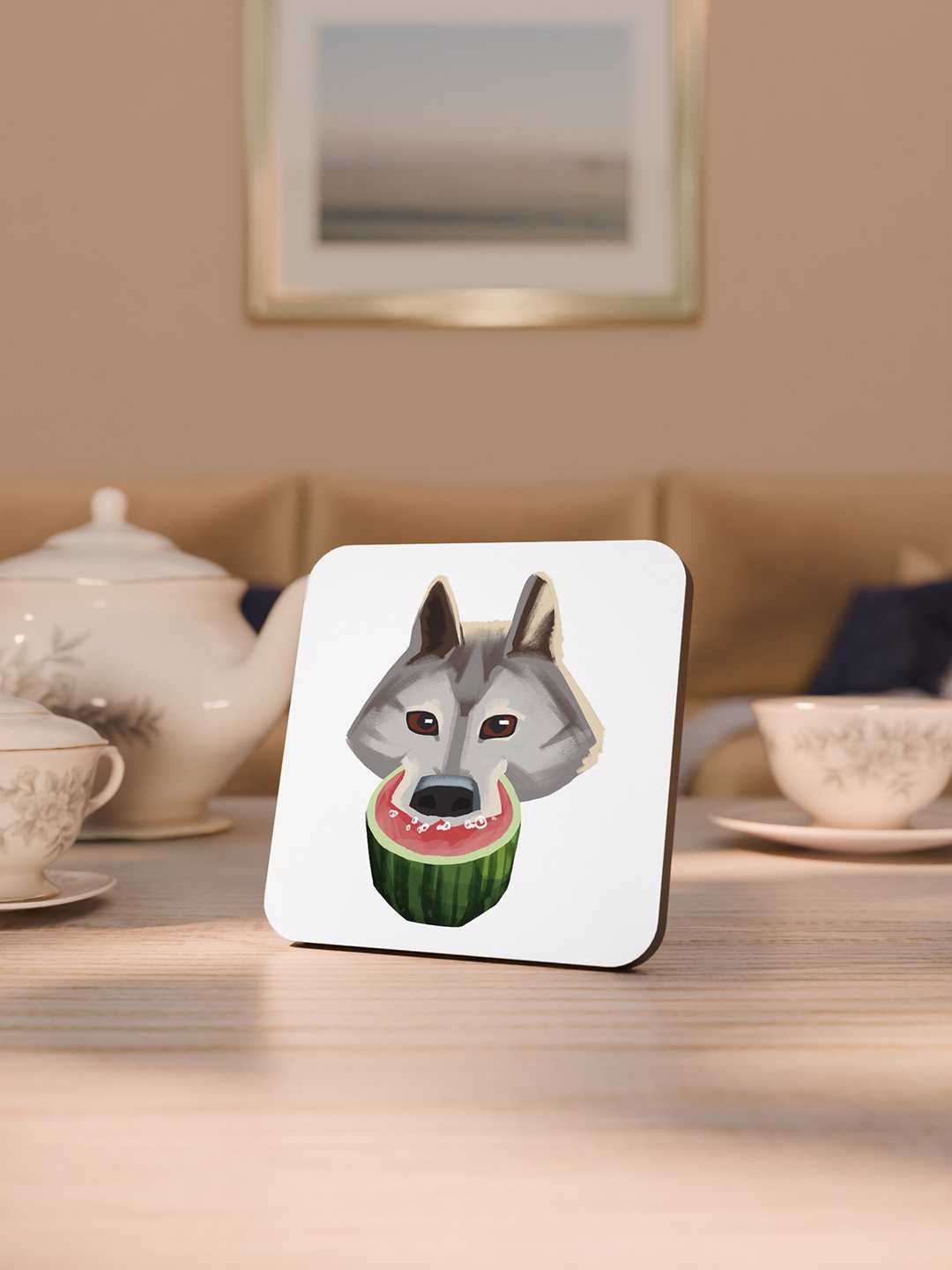 Anime Illustrations Graphic Coasters - Pack of 6