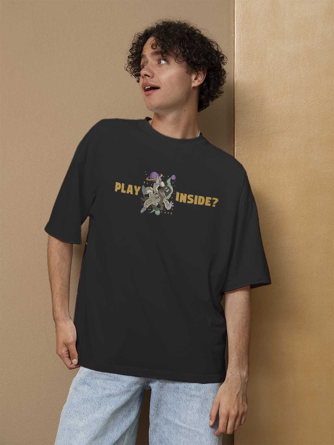 Play Inside Oversized Tee