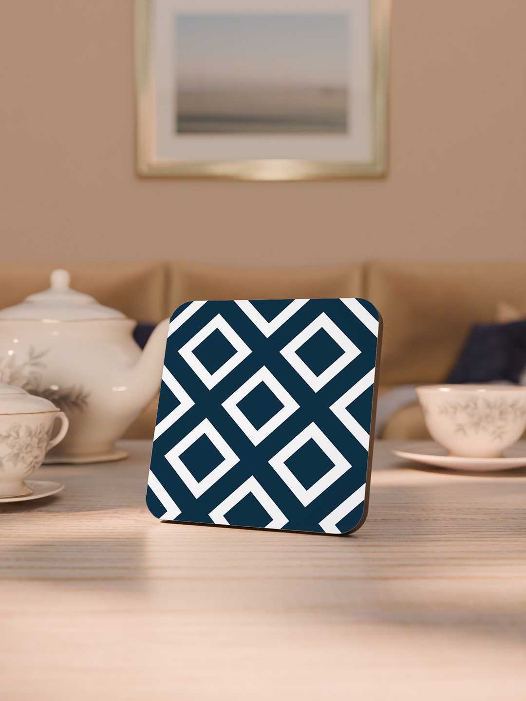 Modern Tiles Graphic Coasters - Pack of 6