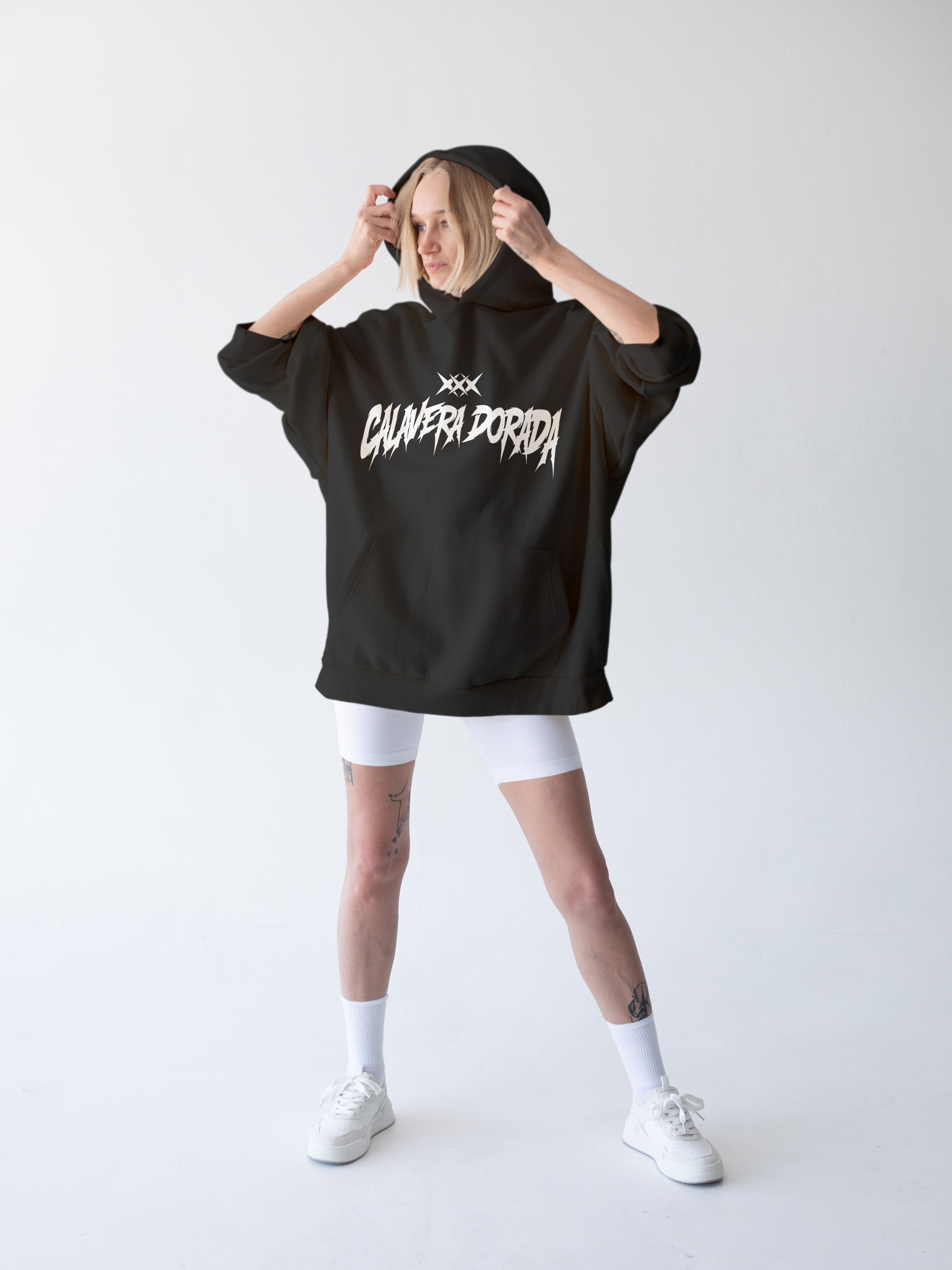 Calavera Dorada Pullover Hoodie