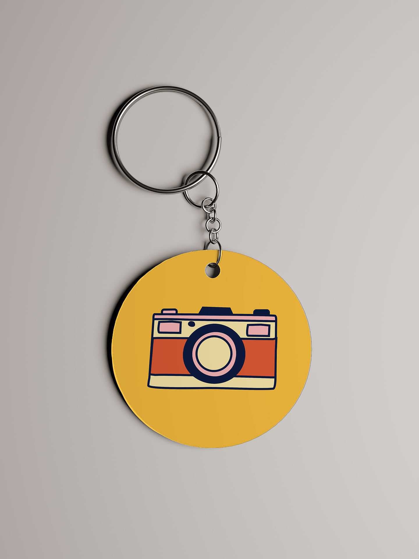 Camera Graphic Keychain