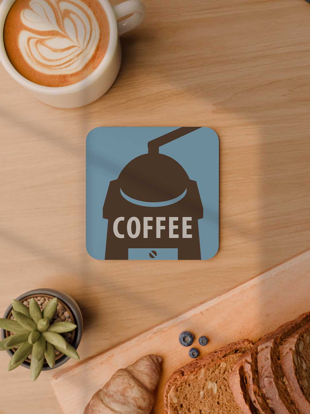 Tea & Coffee Graphic Coasters - Pack of 6