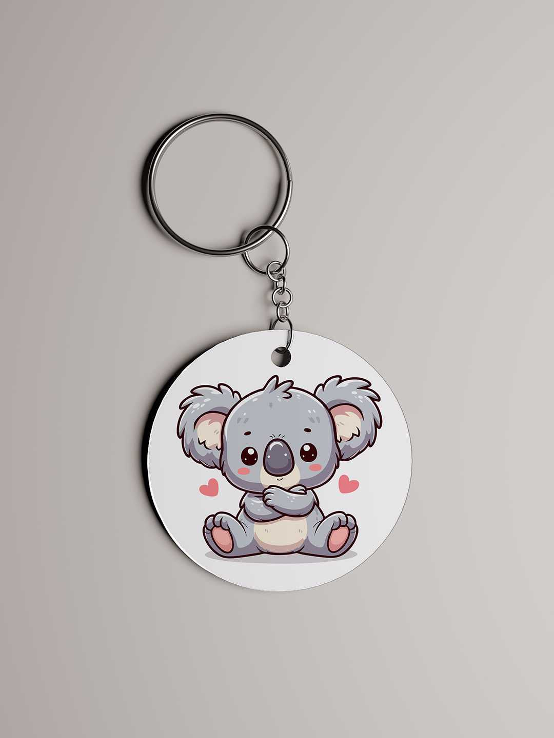 Baby Koala Graphic Keychain