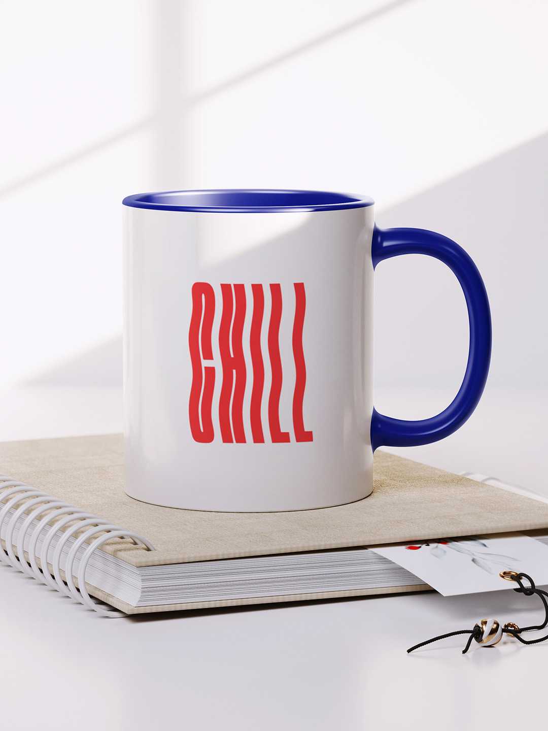 CHILL Graphic Printed Ceramic Mug