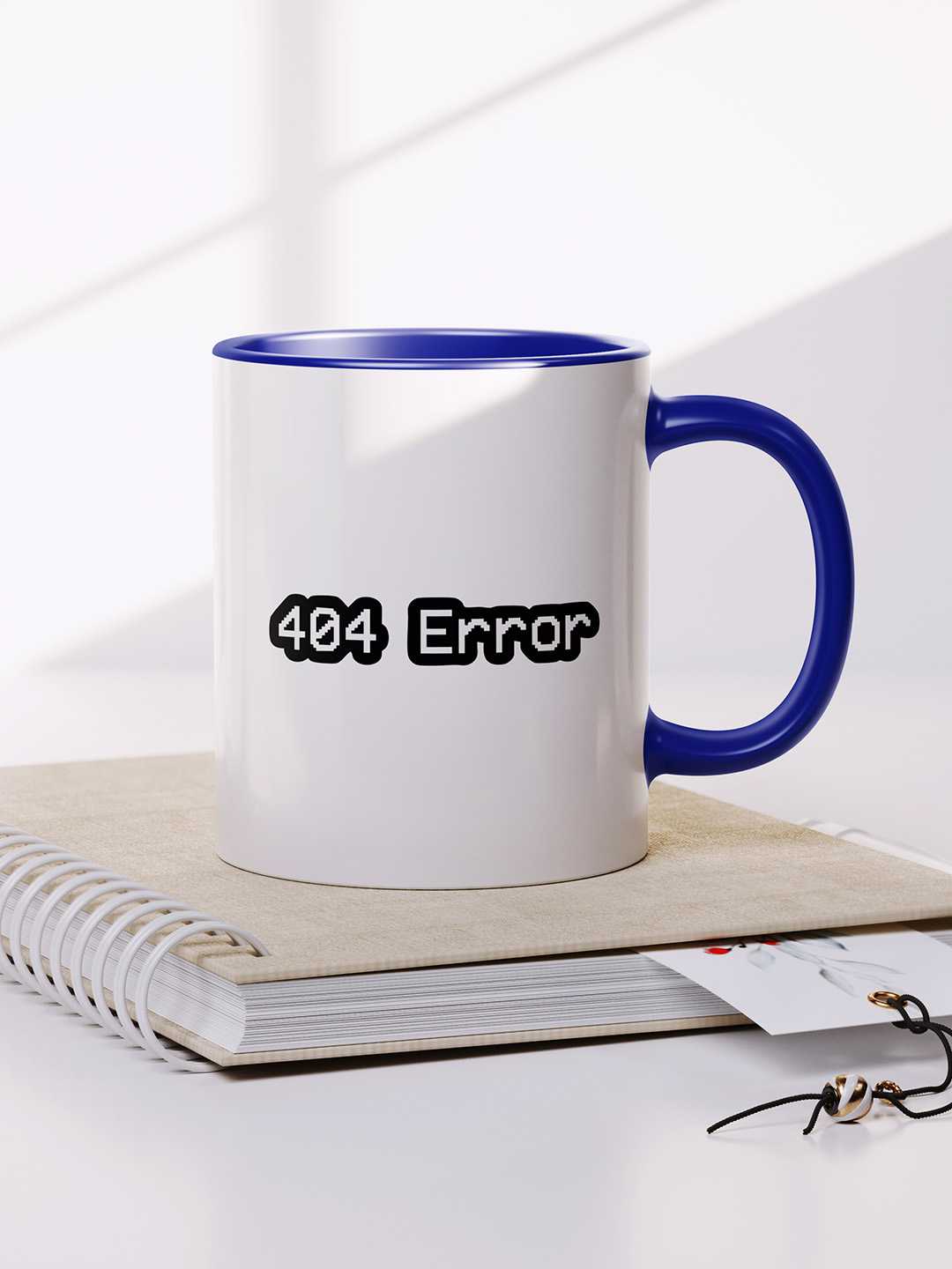 ERROR 404 Graphic Printed Ceramic Mug
