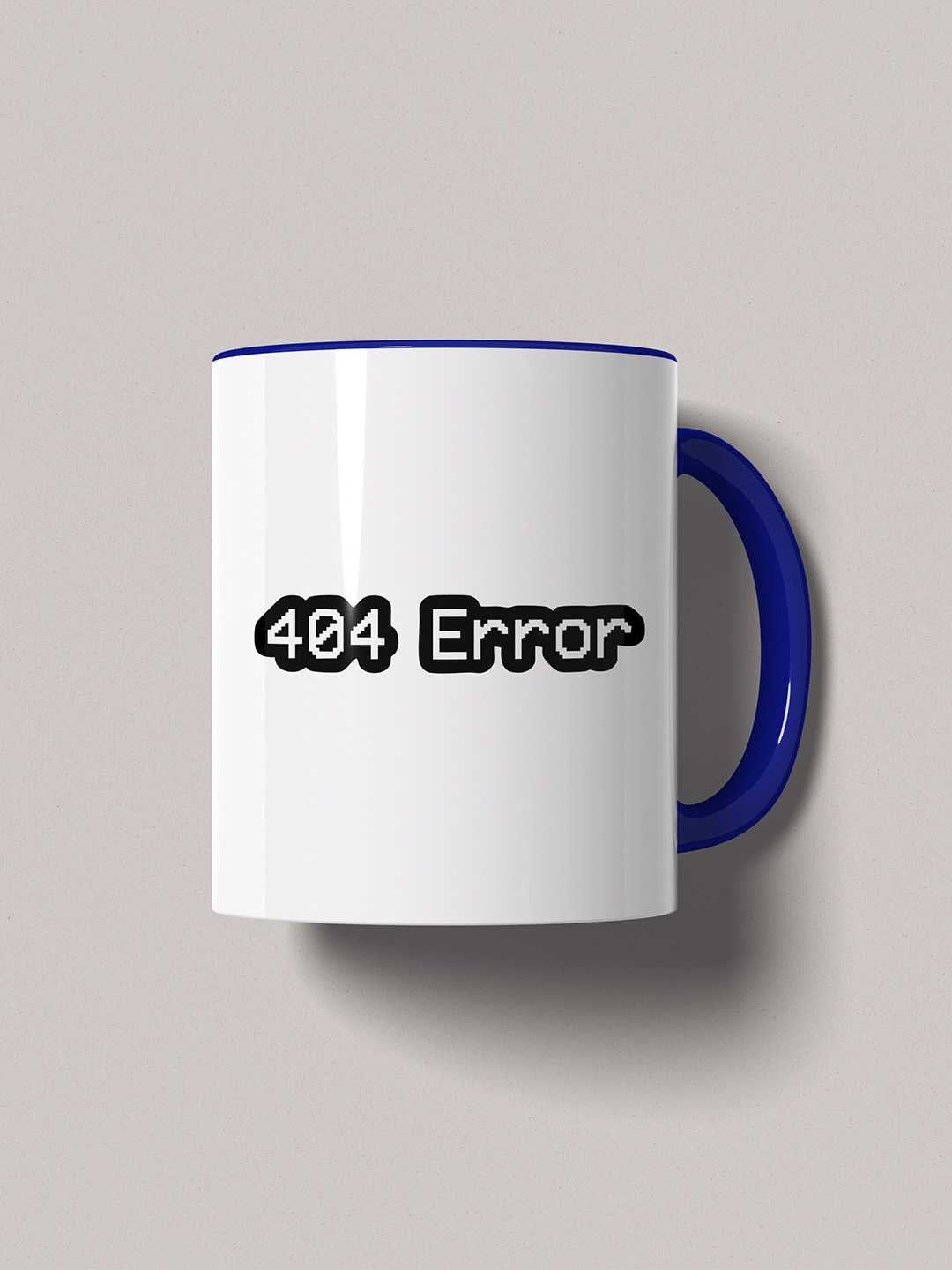 ERROR 404 Graphic Printed Ceramic Mug