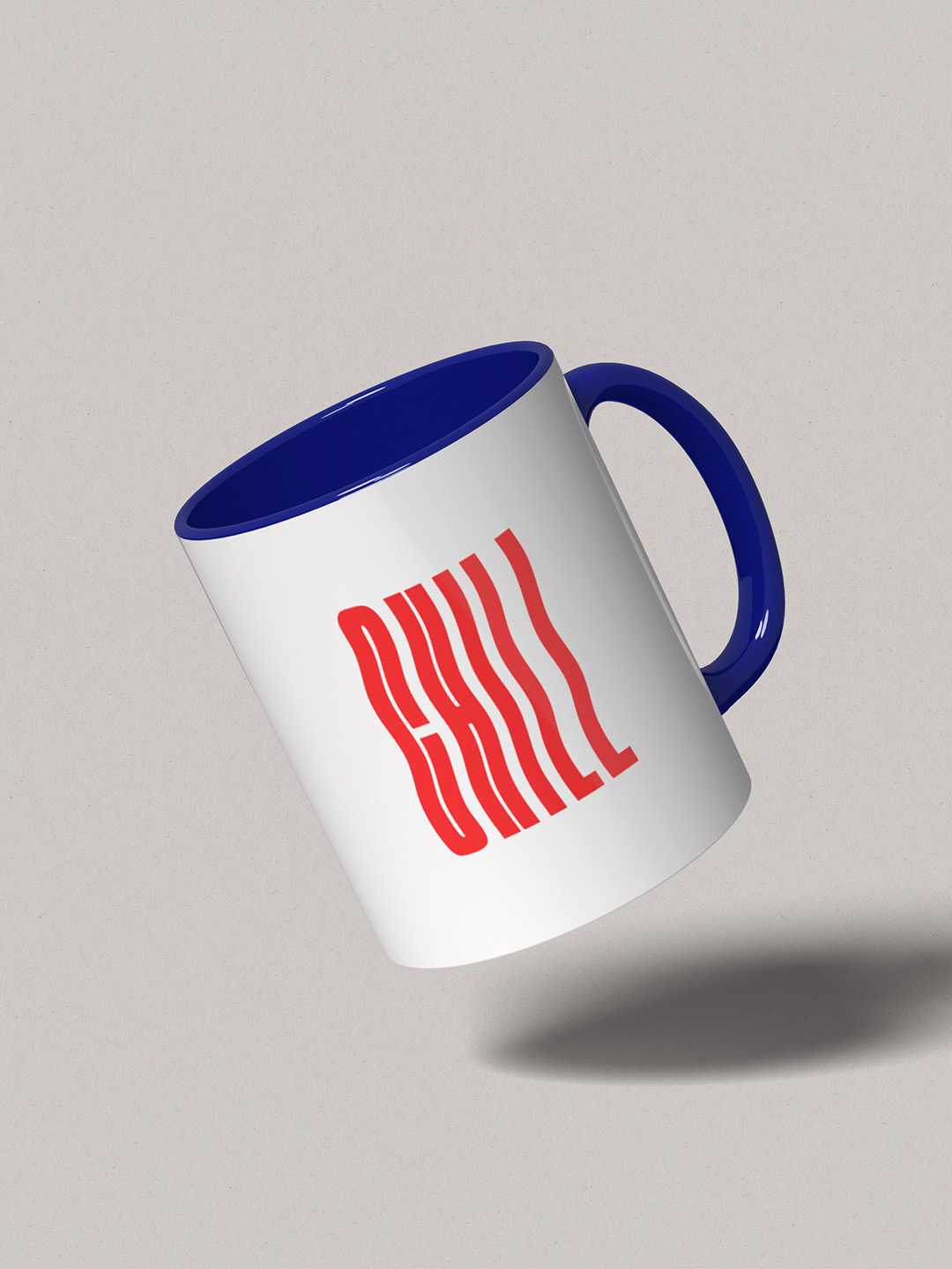 CHILL Graphic Printed Ceramic Mug