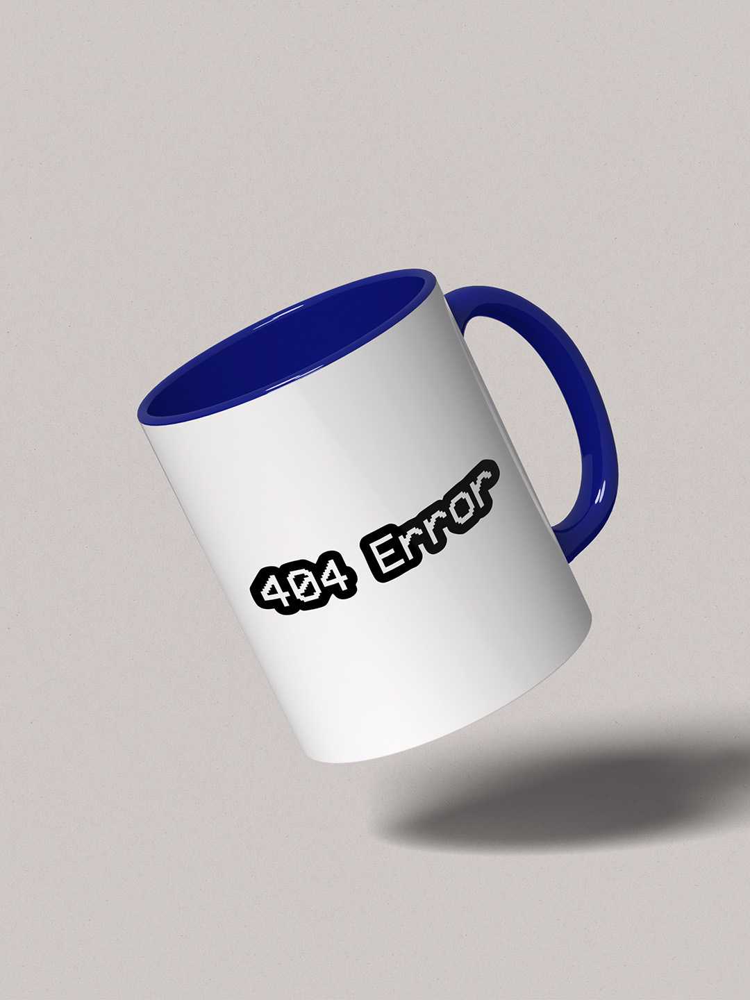 ERROR 404 Graphic Printed Ceramic Mug