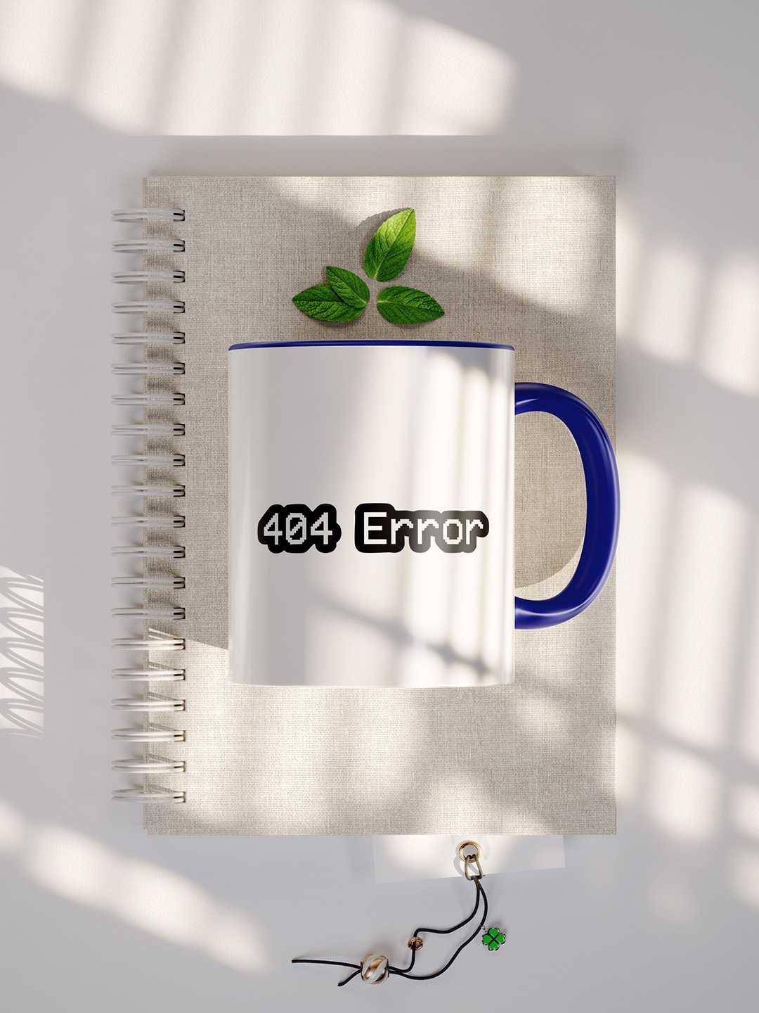 ERROR 404 Graphic Printed Ceramic Mug