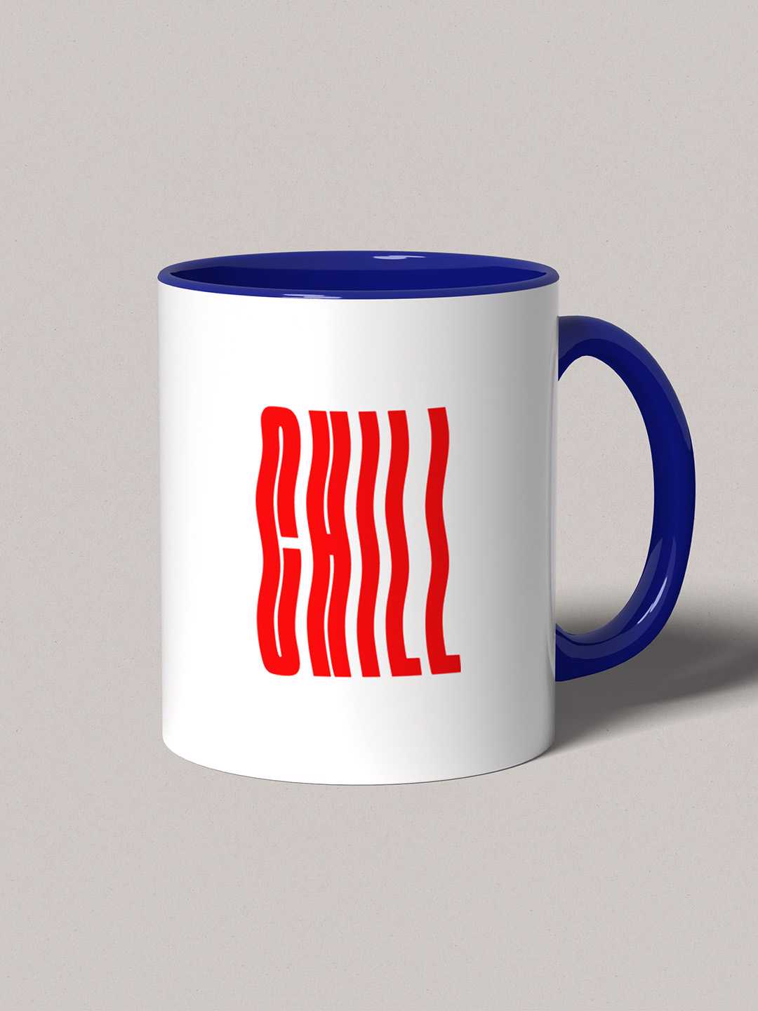 CHILL Graphic Printed Ceramic Mug