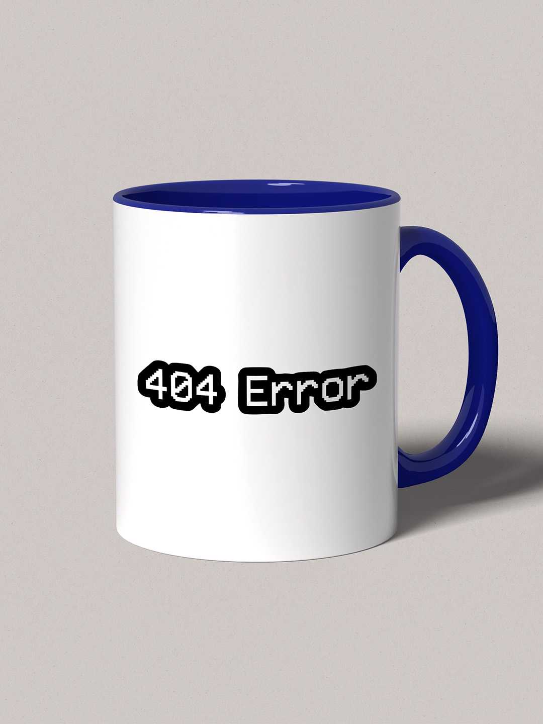 ERROR 404 Graphic Printed Ceramic Mug