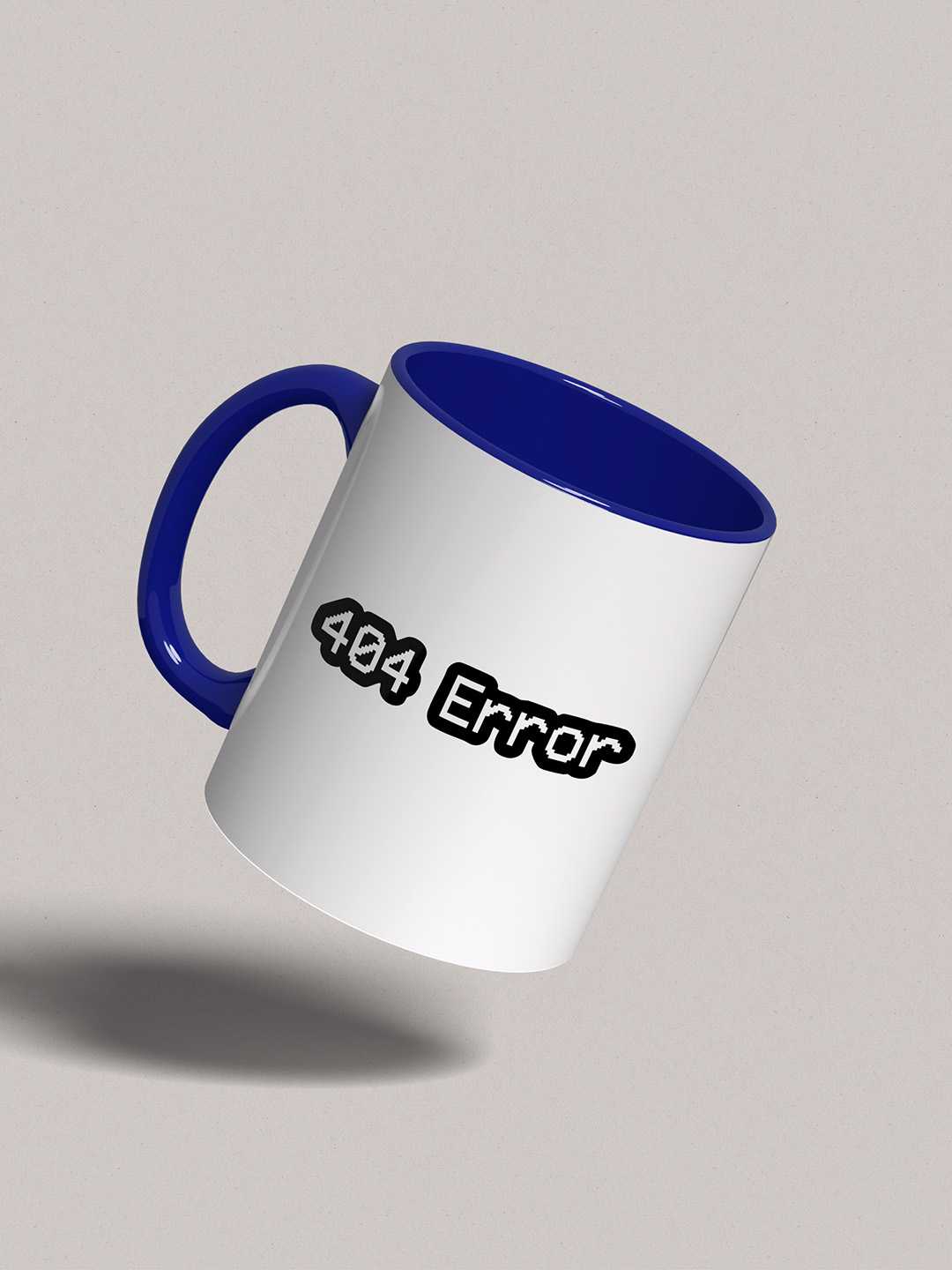 ERROR 404 Graphic Printed Ceramic Mug