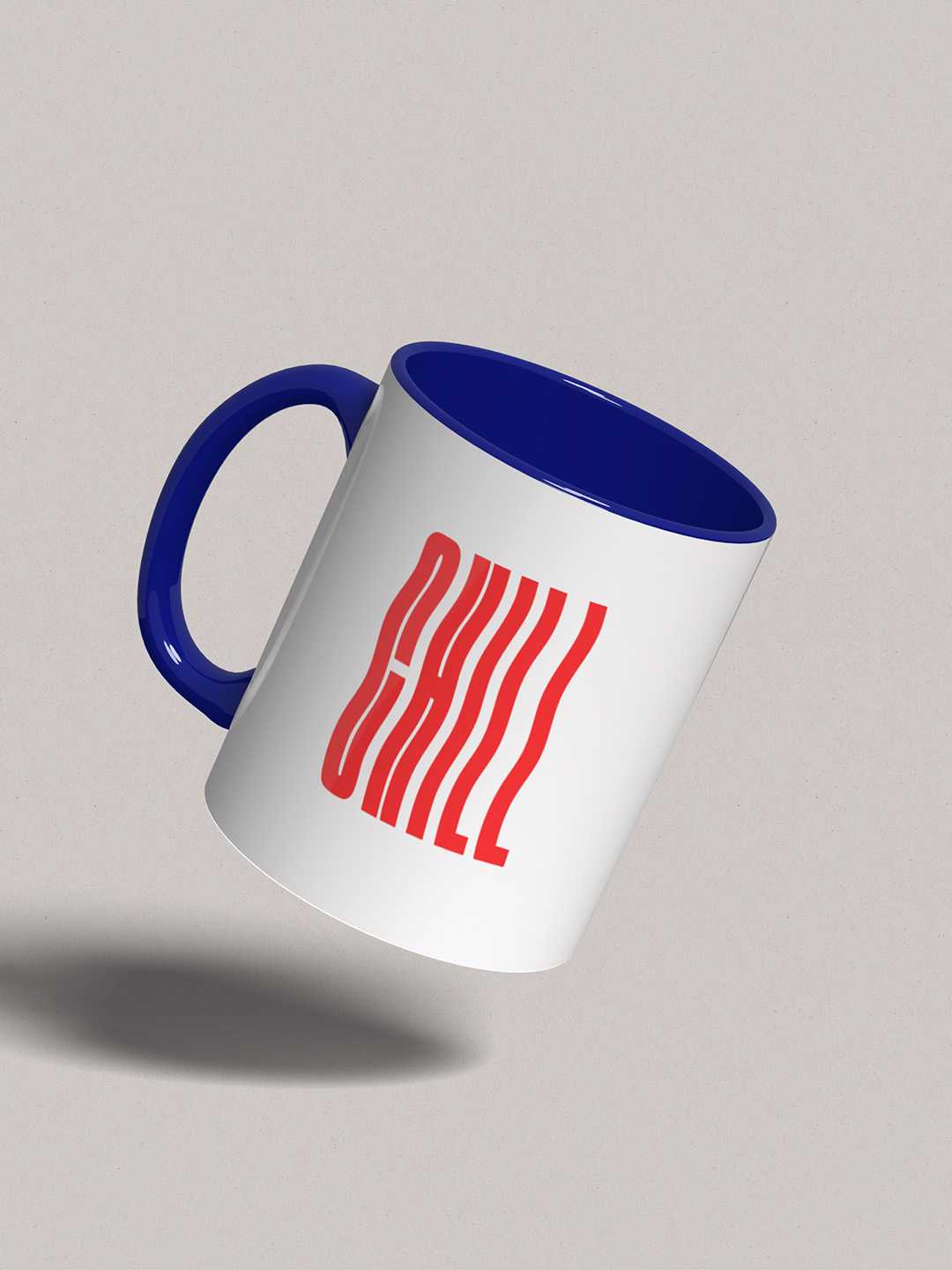 CHILL Graphic Printed Ceramic Mug