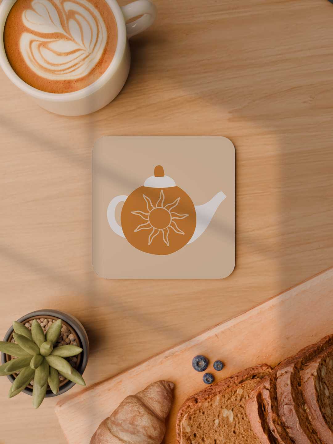 Aura and Earth Art Graphic Coasters - Pack of 6