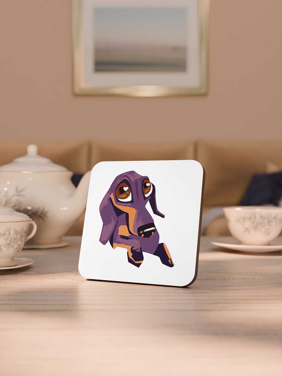 Anime Illustrations Graphic Coasters - Pack of 6