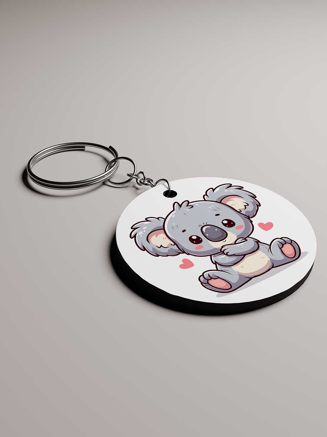 Baby Koala Graphic Keychain
