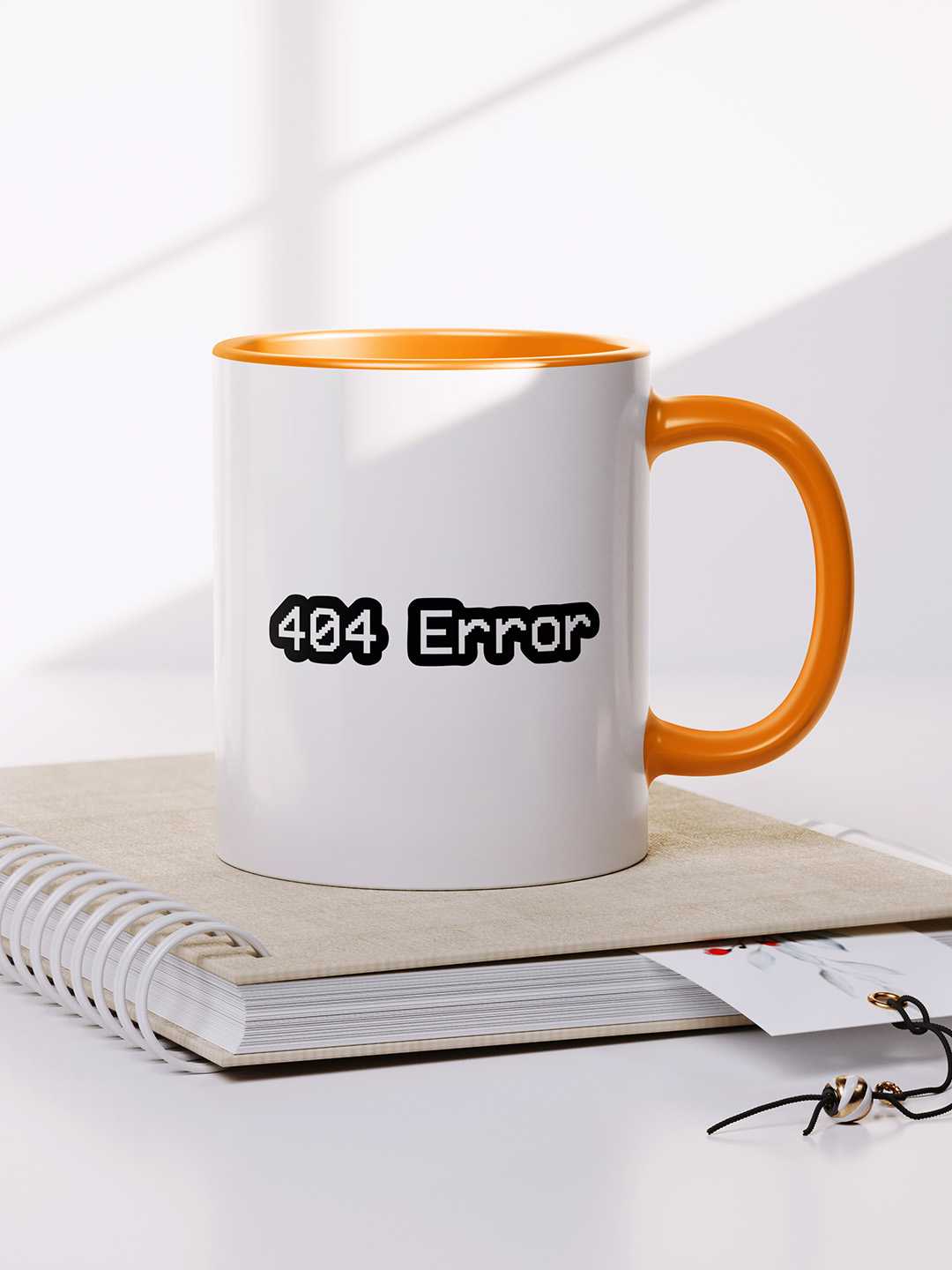 ERROR 404 Graphic Printed Ceramic Mug