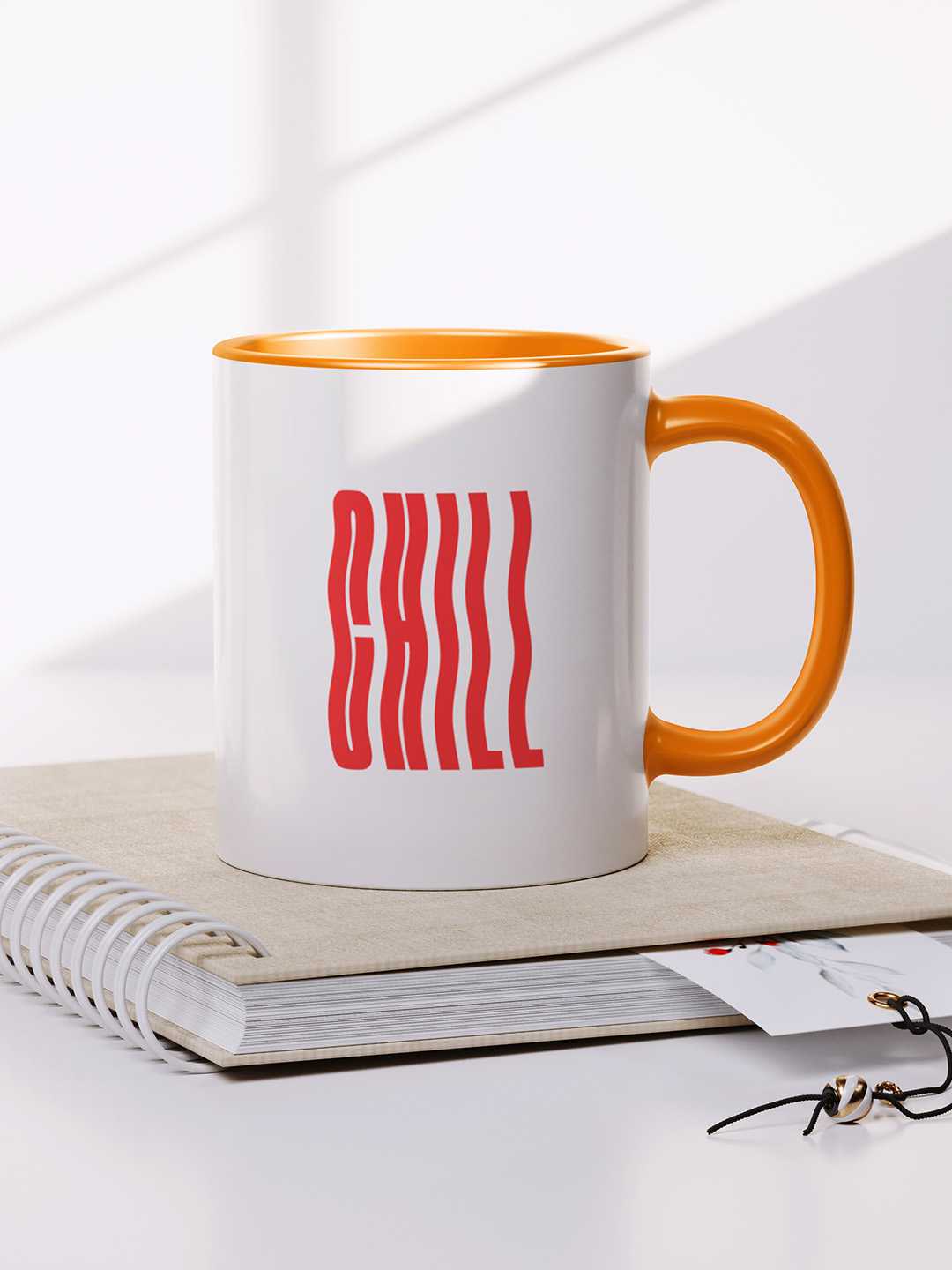 CHILL Graphic Printed Ceramic Mug