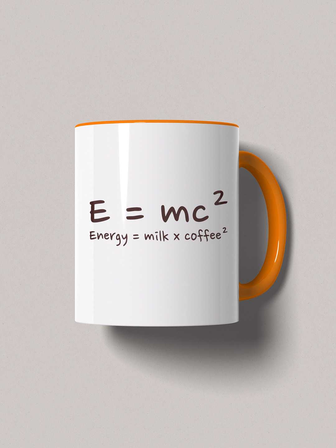 E=MC2 Graphic Printed Ceramic Mug