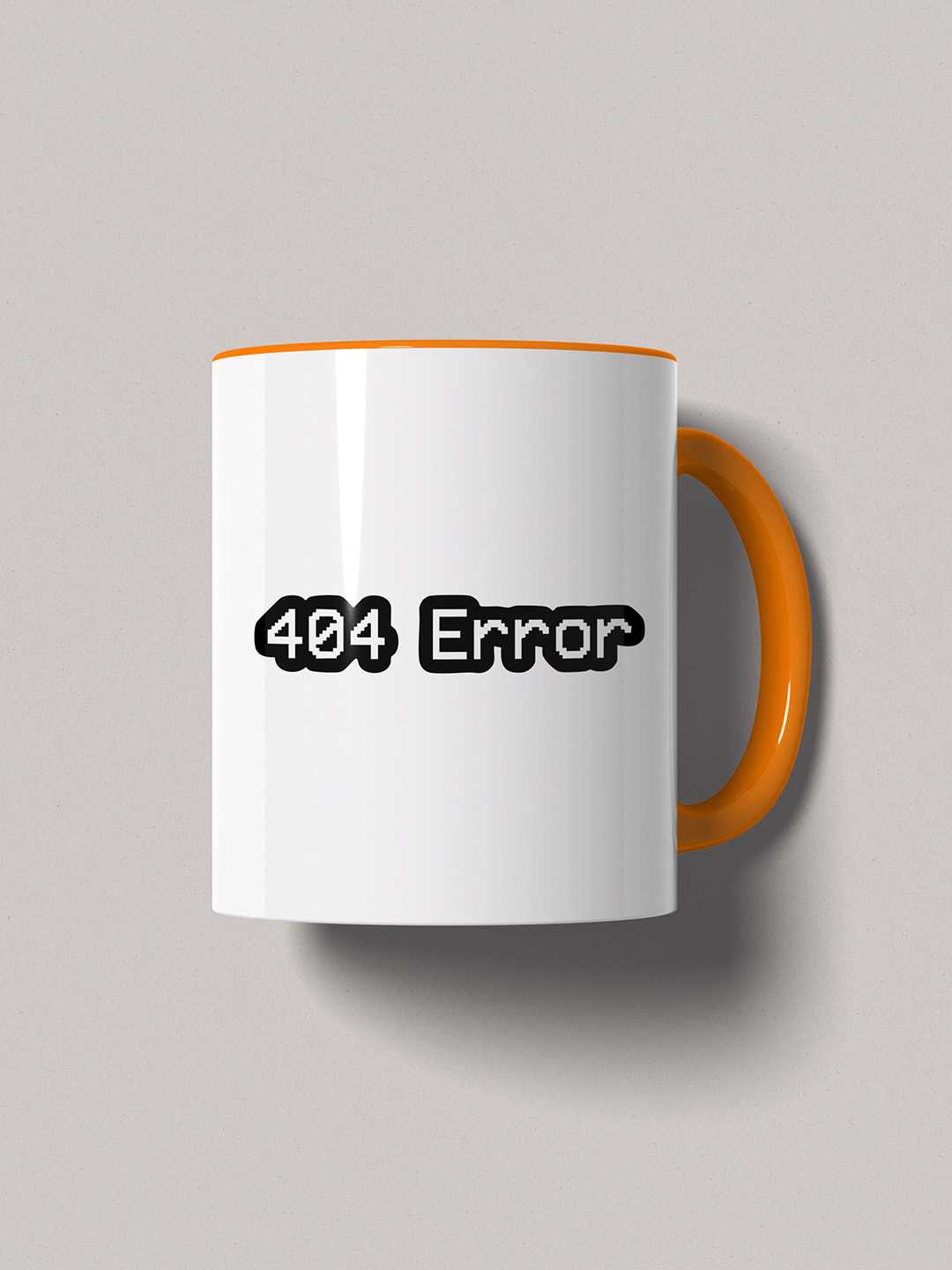 ERROR 404 Graphic Printed Ceramic Mug