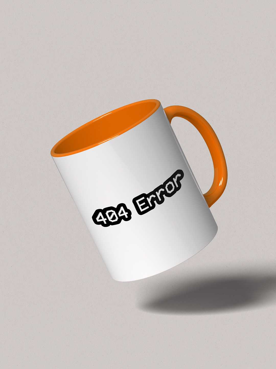 ERROR 404 Graphic Printed Ceramic Mug