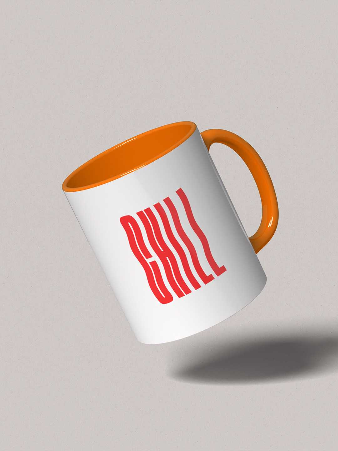 CHILL Graphic Printed Ceramic Mug