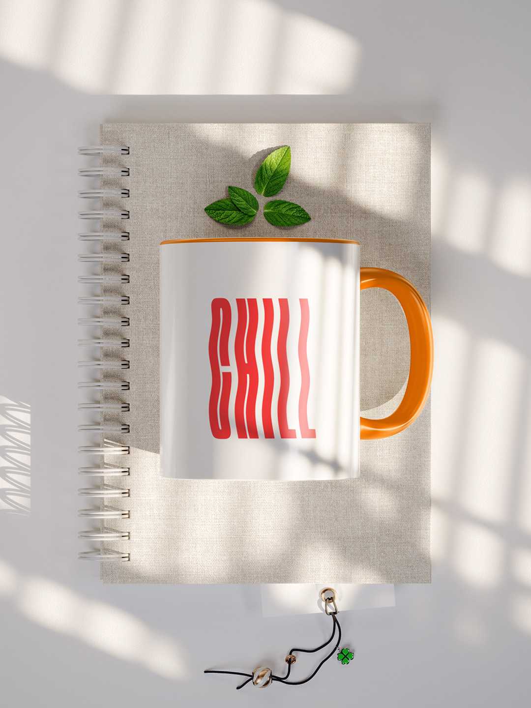 CHILL Graphic Printed Ceramic Mug