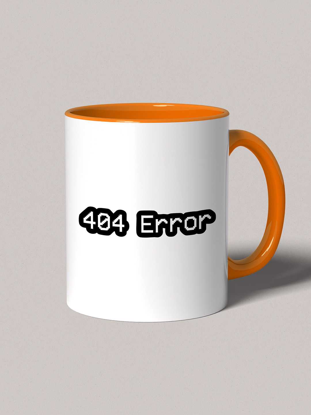 ERROR 404 Graphic Printed Ceramic Mug