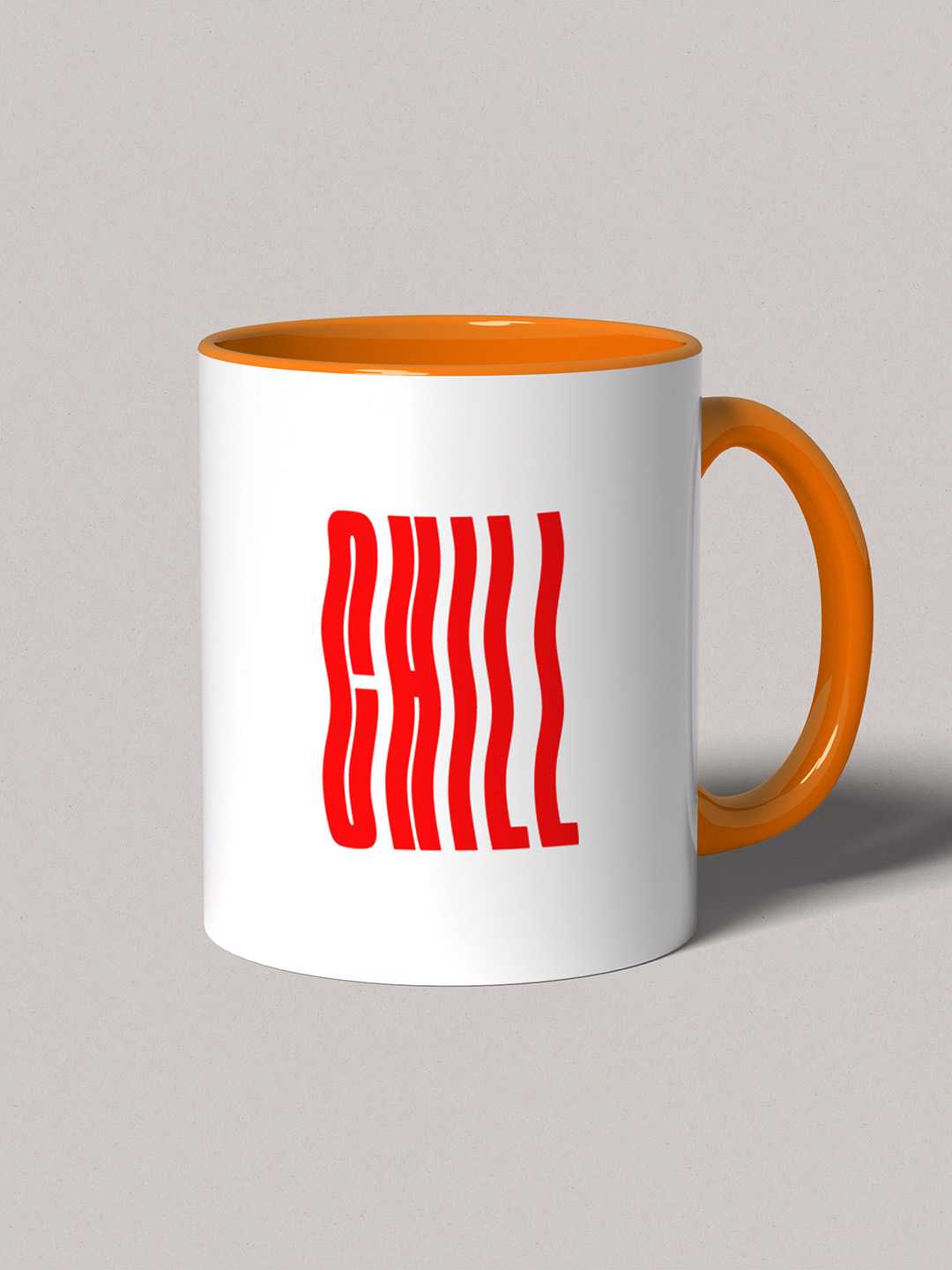 CHILL Graphic Printed Ceramic Mug