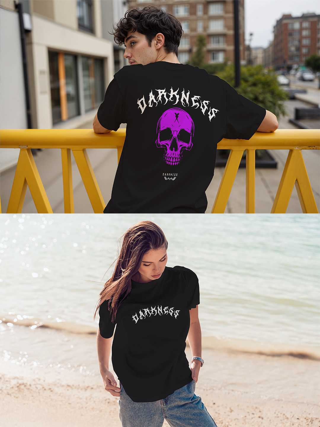 Darkness Oversized Tee