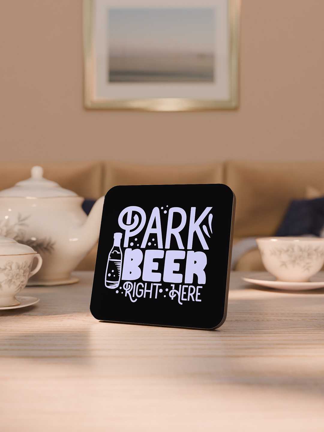 Drunk Talks Graphic Coasters - Pack of 6