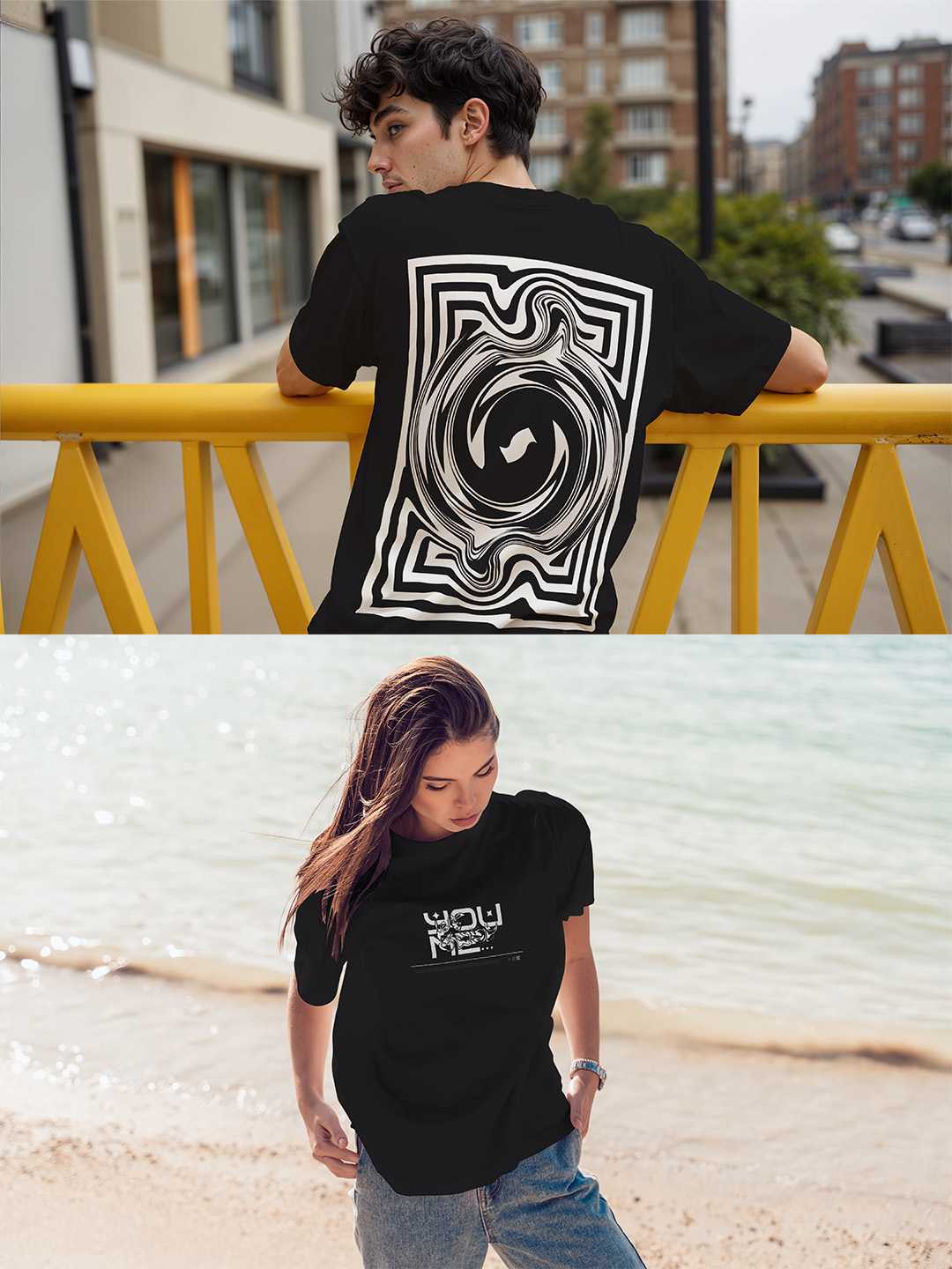 You and Me Oversized Tee